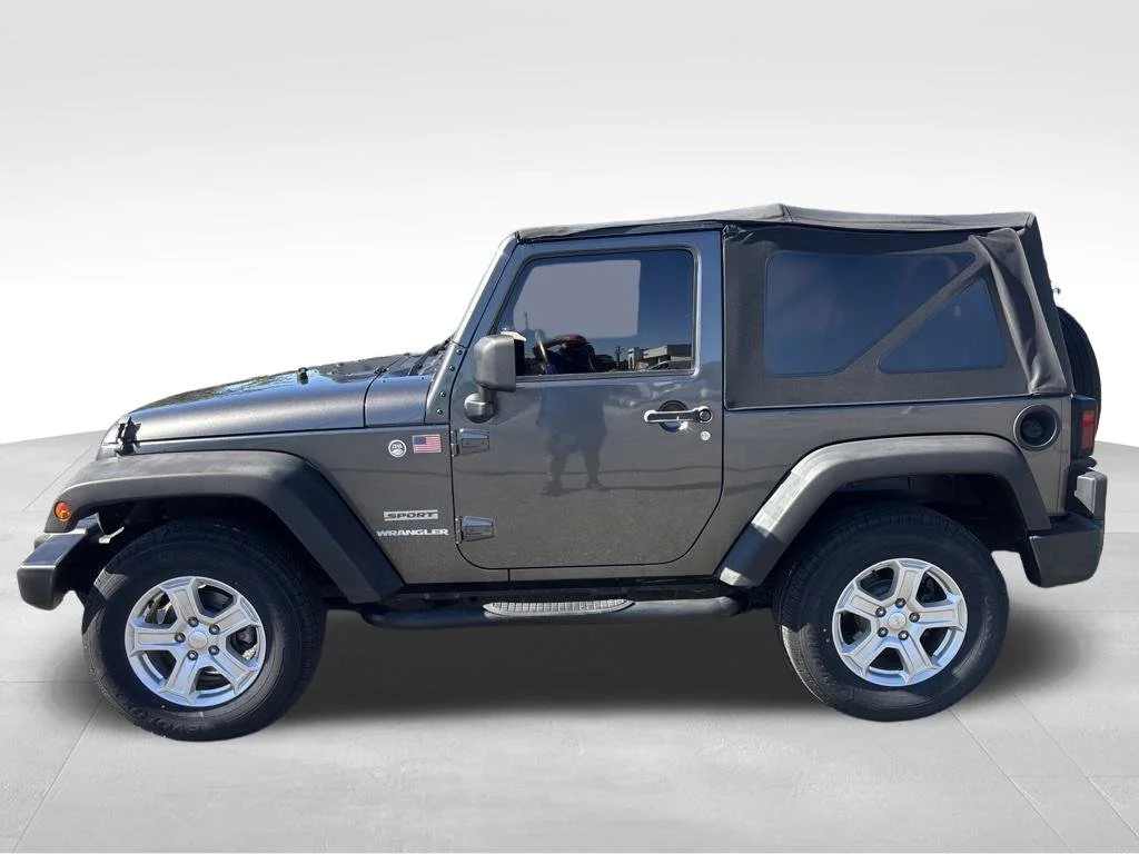 Used 2017 Gray Jeep Sport image 28