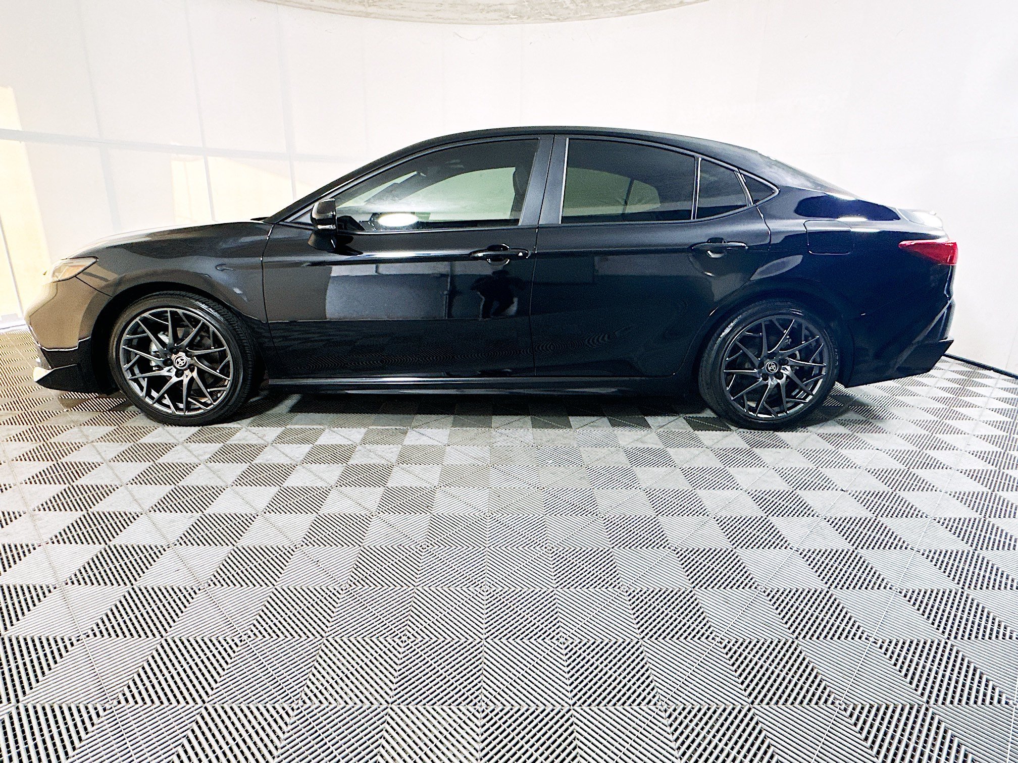 Certified Used 2025 Midnight Black Metallic Toyota XSE image 6
