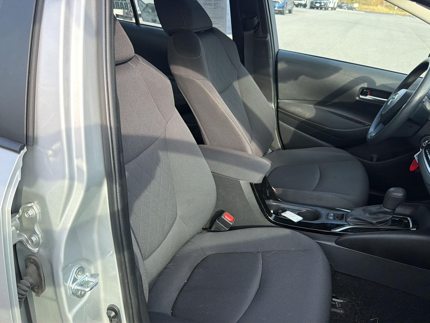 Used 2021 Classic Silver Metallic Toyota LE image 16