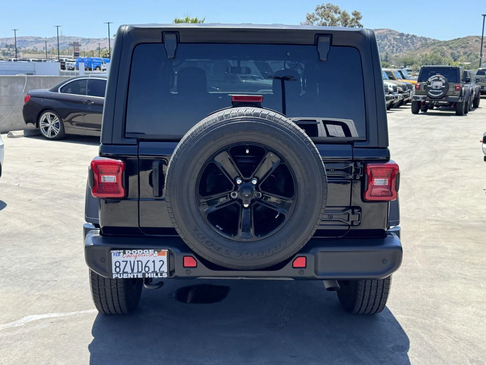 Used 2022 Black Clearcoat Jeep Unlimited Sport Altitude image 5