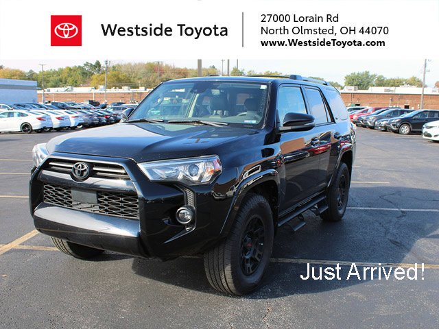 Certified Used 2021 Midnight Black Metallic Toyota SR5 Premium image 1