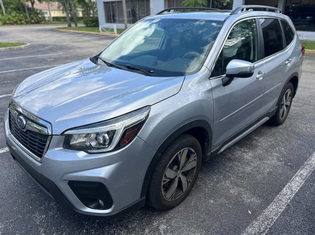 Used 2019 Silver Subaru Touring image 1