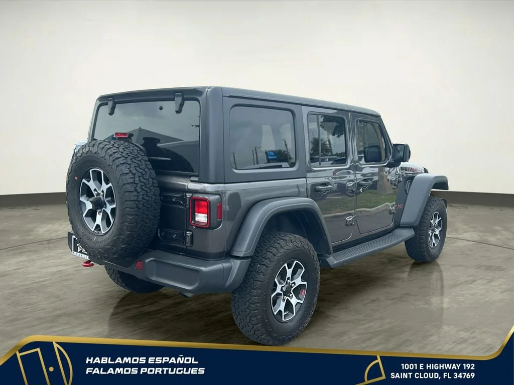 Used 2020 Gray Jeep Rubicon 4x4 image 6