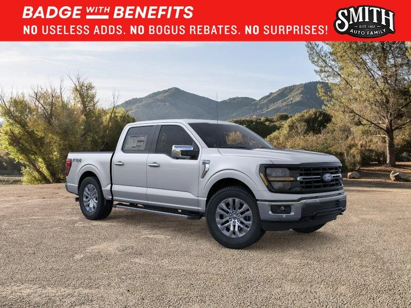 New 2026 Iconic Silver Metallic Ford XLT image 8