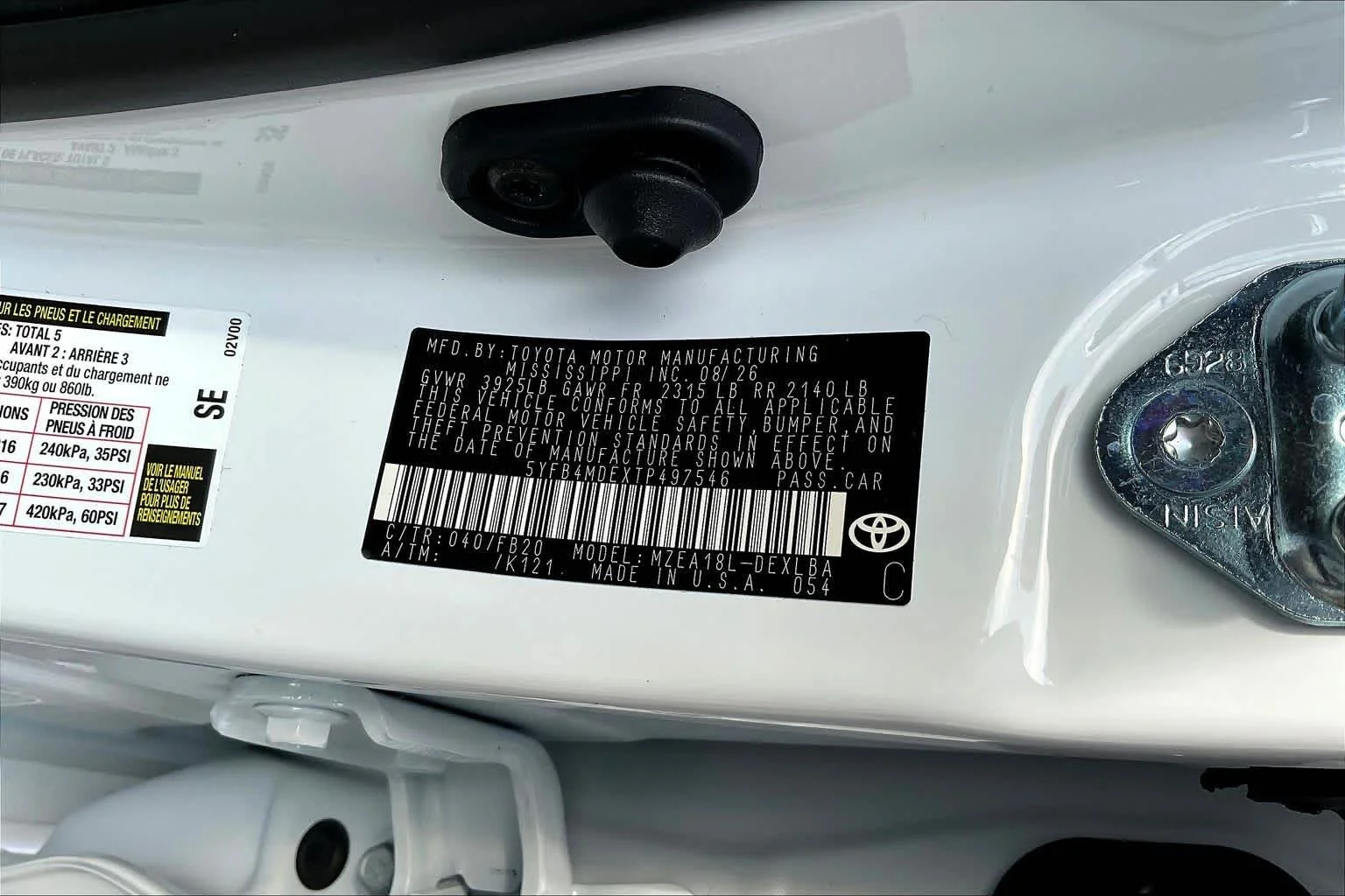 New 2026 Ice Cap Toyota LE image 19