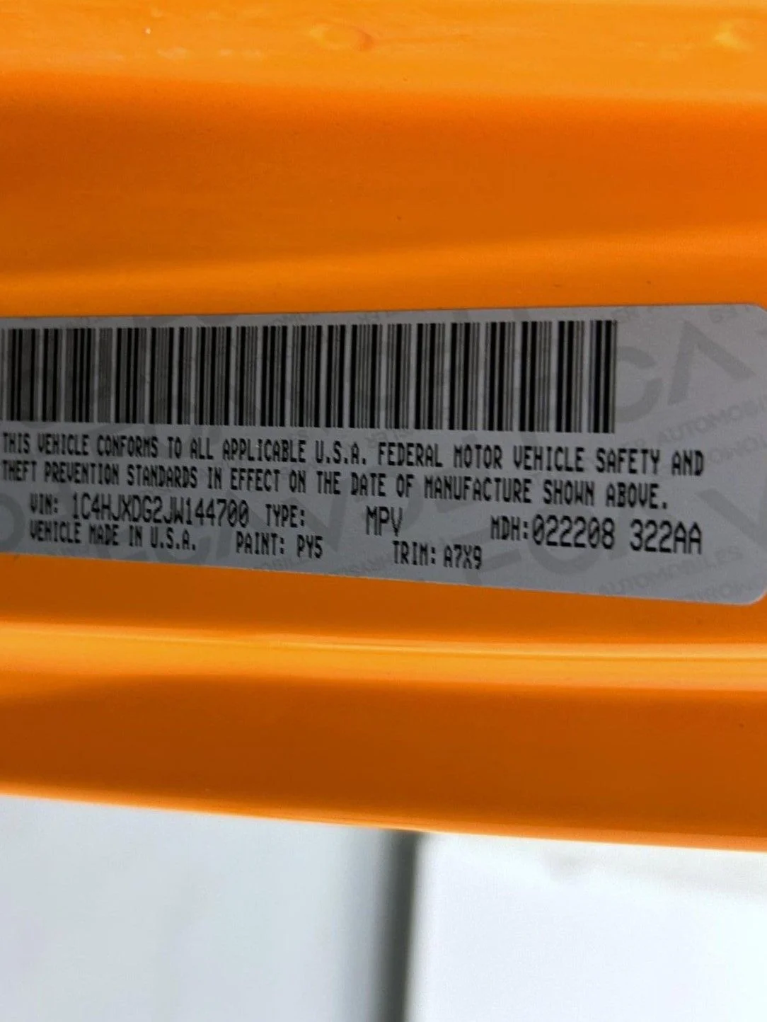 Used 2018 Orange Jeep Unlimited Sport S image 30