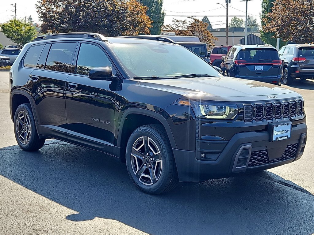New 2026 Diamond Black Crystal Pearl-Coat Exterior Paint Jeep Limited image 8