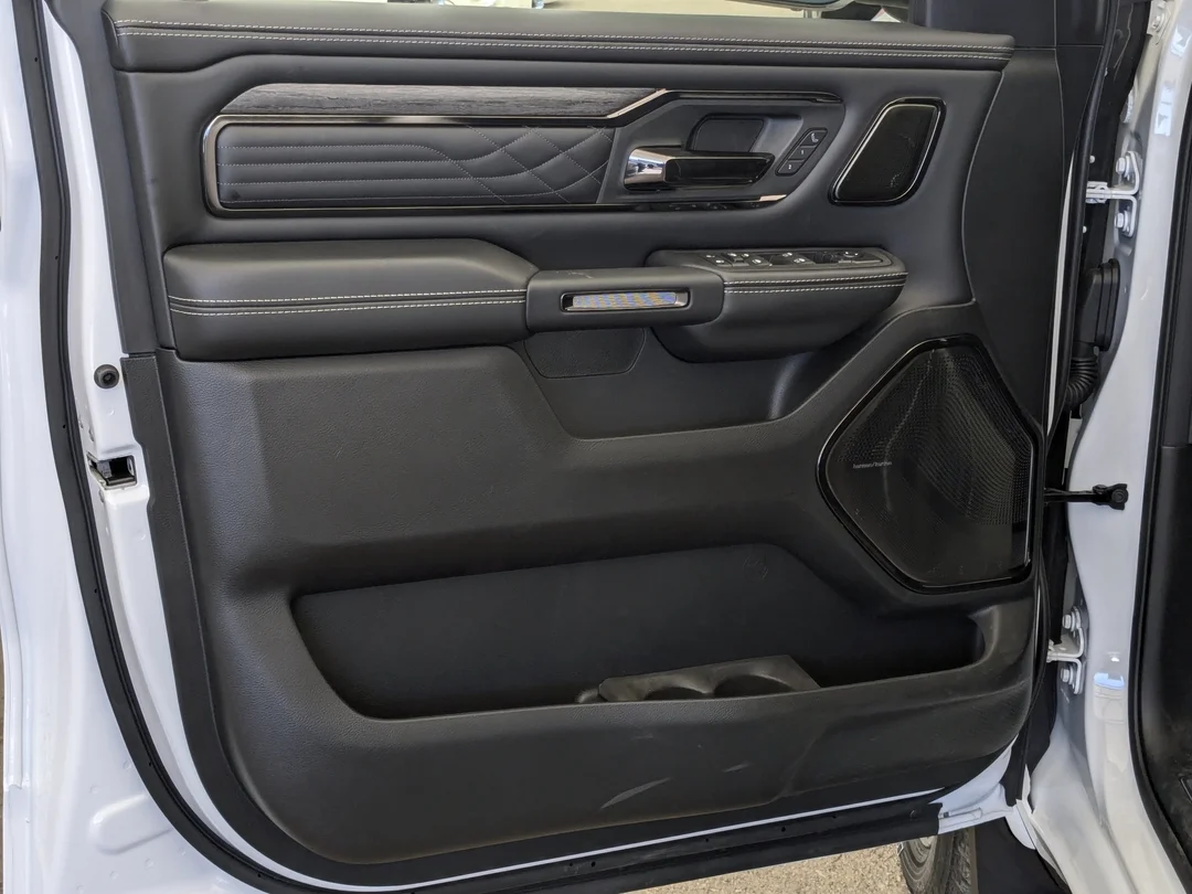 New 2026 White RAM Limited - - 5.7L HEMI V8 eTorque - 14.4 NAV Display - RamBox Cargo Sys - Surround View Cam & More! image 13