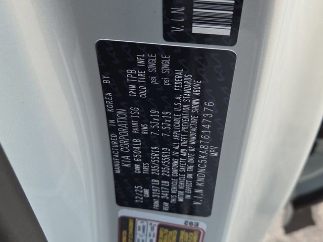 New 2026 White Kia EX image 6
