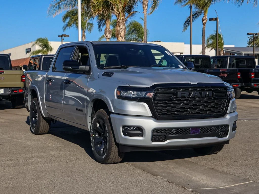 New 2026 Silver Zynith Exterior Paint RAM Big Horn Night Edition image 2
