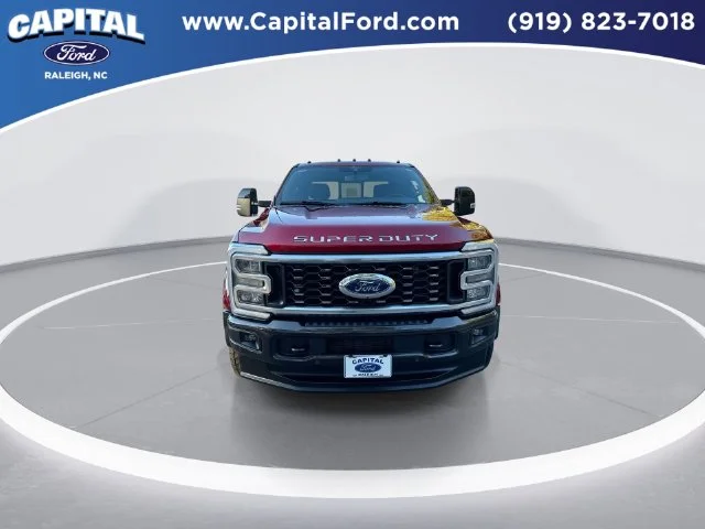 Used 2025 Red Ford King Ranch image 3