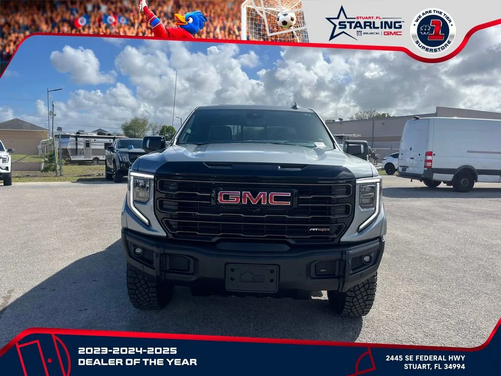 New 2026 Sterling Metallic GMC AT4X image 3