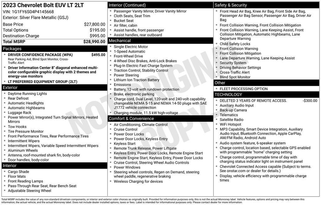 Used 2023 Silver Chevrolet LT image 10