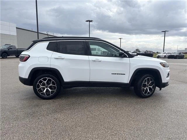 Used 2025 Bright White Clearcoat Jeep Limited 4x4 image 8