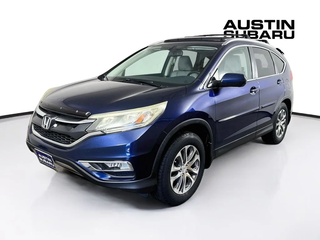 Used 2015 Blue Honda EX-L image 3