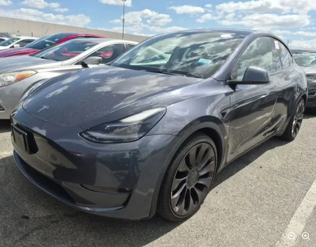 Used 2022 Tesla Model Y Performance with VIN 7SAYGDEFXNF351321 for sale in San Leandro, CA