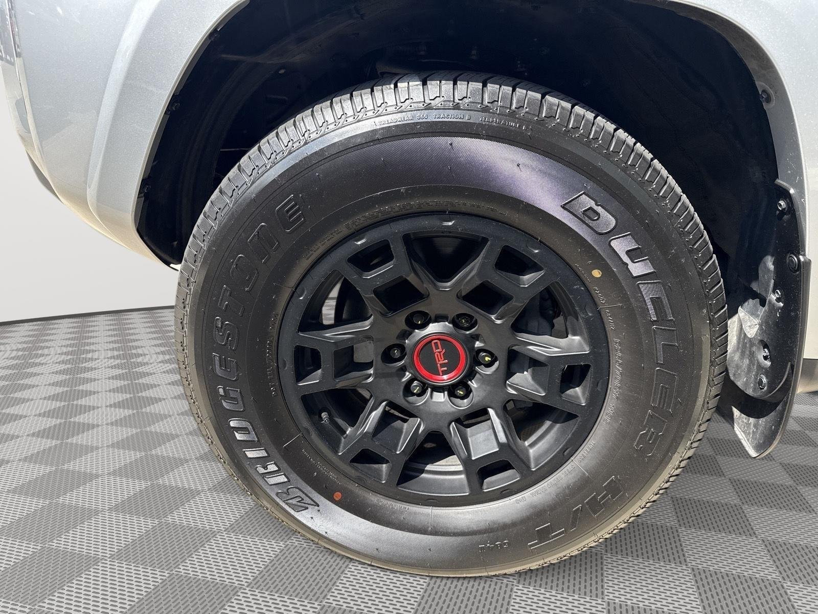 Used 2024 Classic Silver Metallic Toyota TRD Off-Road Premium image 8