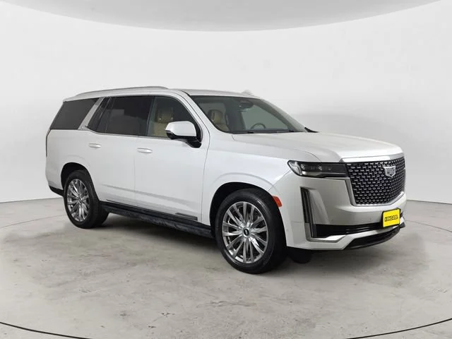 Used 2021 White Cadillac Premium Luxury image 7