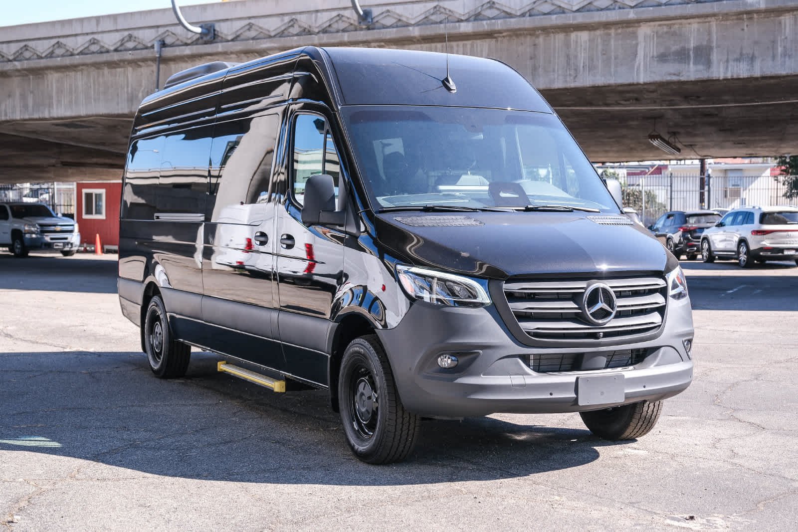 New 2026 Obsidian Black Metallic Mercedes-Benz Passenger 170 WB High Roof RWD 2.0L 4-Cylinder image 3