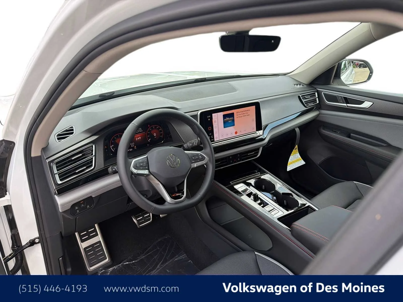 New 2026 Opal White Pearl Volkswagen 2.0T Peak Edition image 2