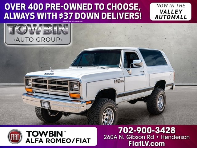 1988 Dodge Ramcharger 100