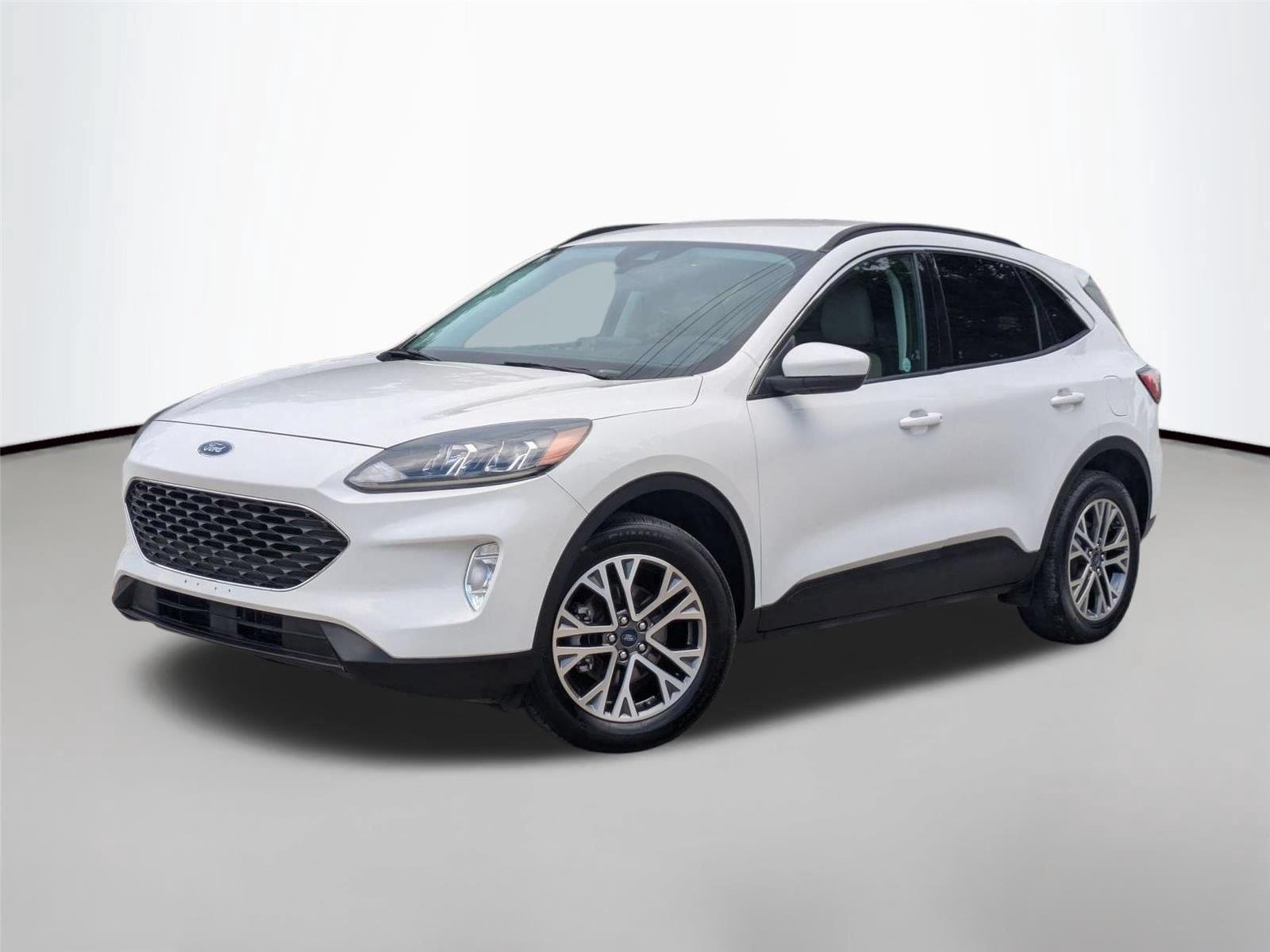 Used 2021 Star White Metallic Tri-Coat FORD  image 1