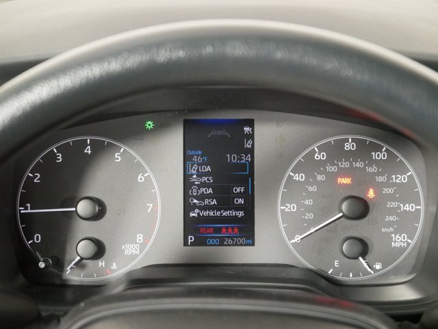 Used 2025 Midnight Black Metallic Toyota LE image 20