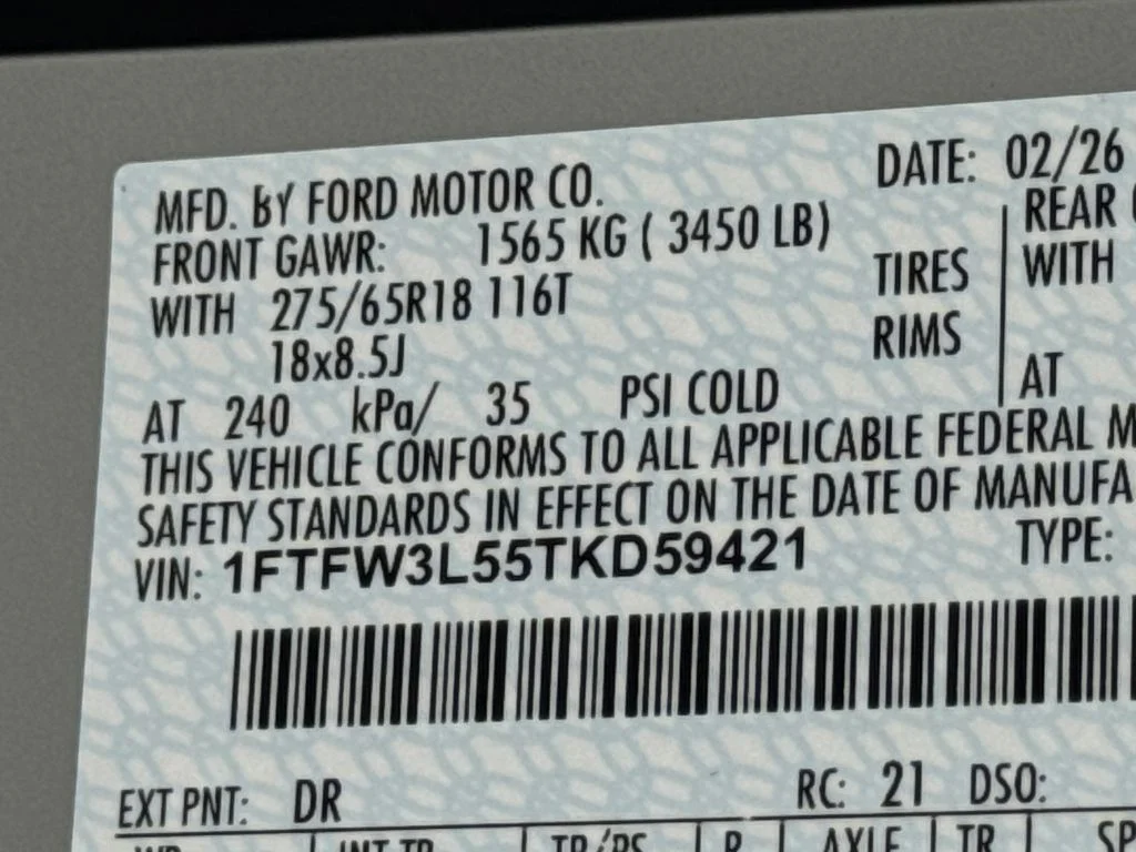 New 2026 Black Ford XLT image 30