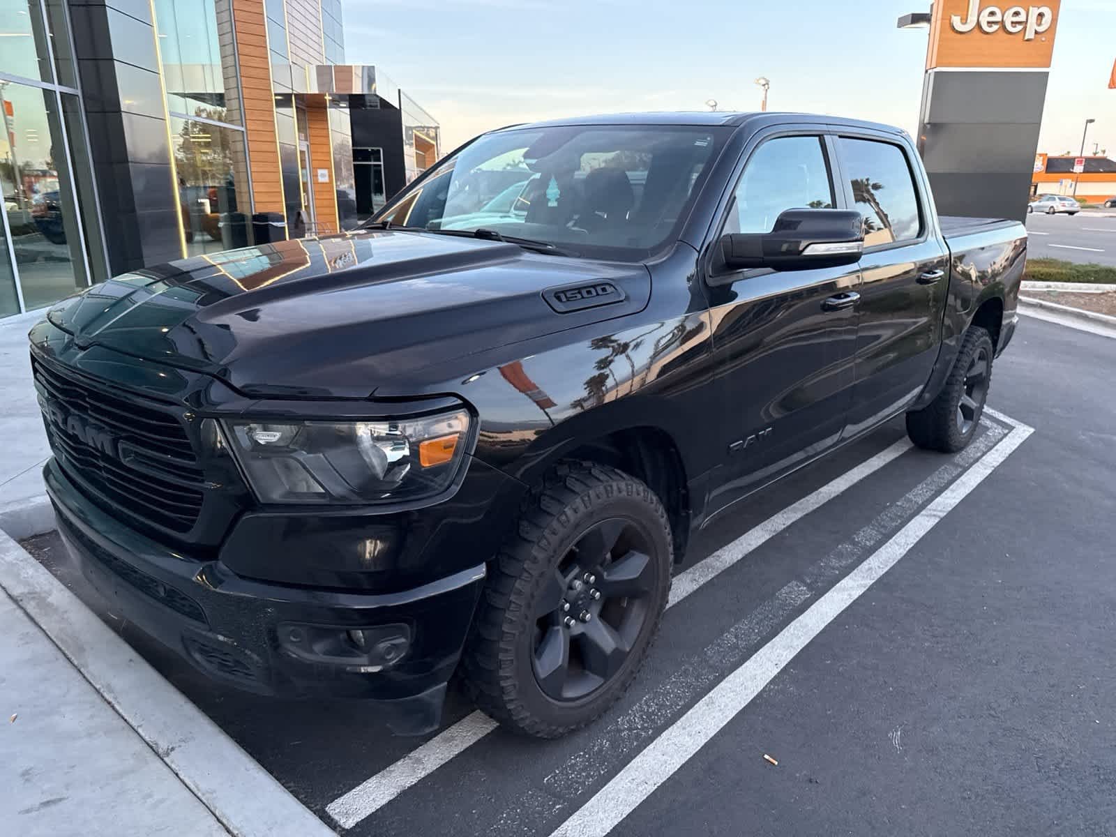 Used 2019 Diamond Black Crystal Pearlcoat Ram Big Horn/Lone Star image 19
