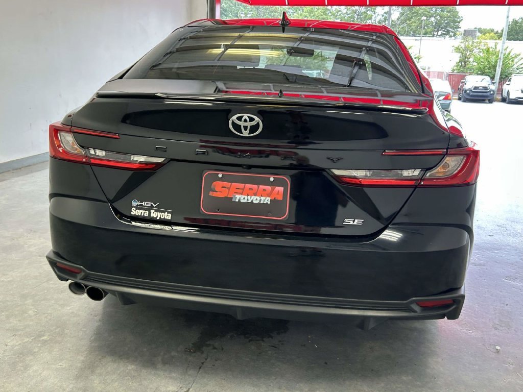 Certified Used 2025 Black Toyota SE image 4