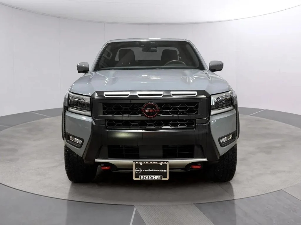 Certified Used 2025 Boulder Gray Pearl Nissan PRO-4X image 9