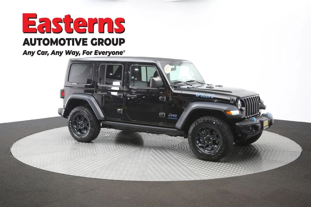Used 2023 Black Jeep Willys 4xe image 48