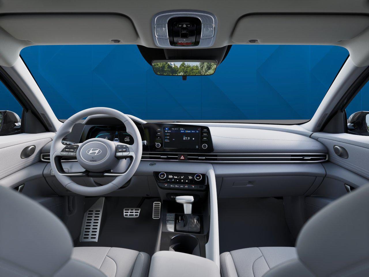 New 2026 Amazon Gray Hyundai SEL Sport Premium image 11
