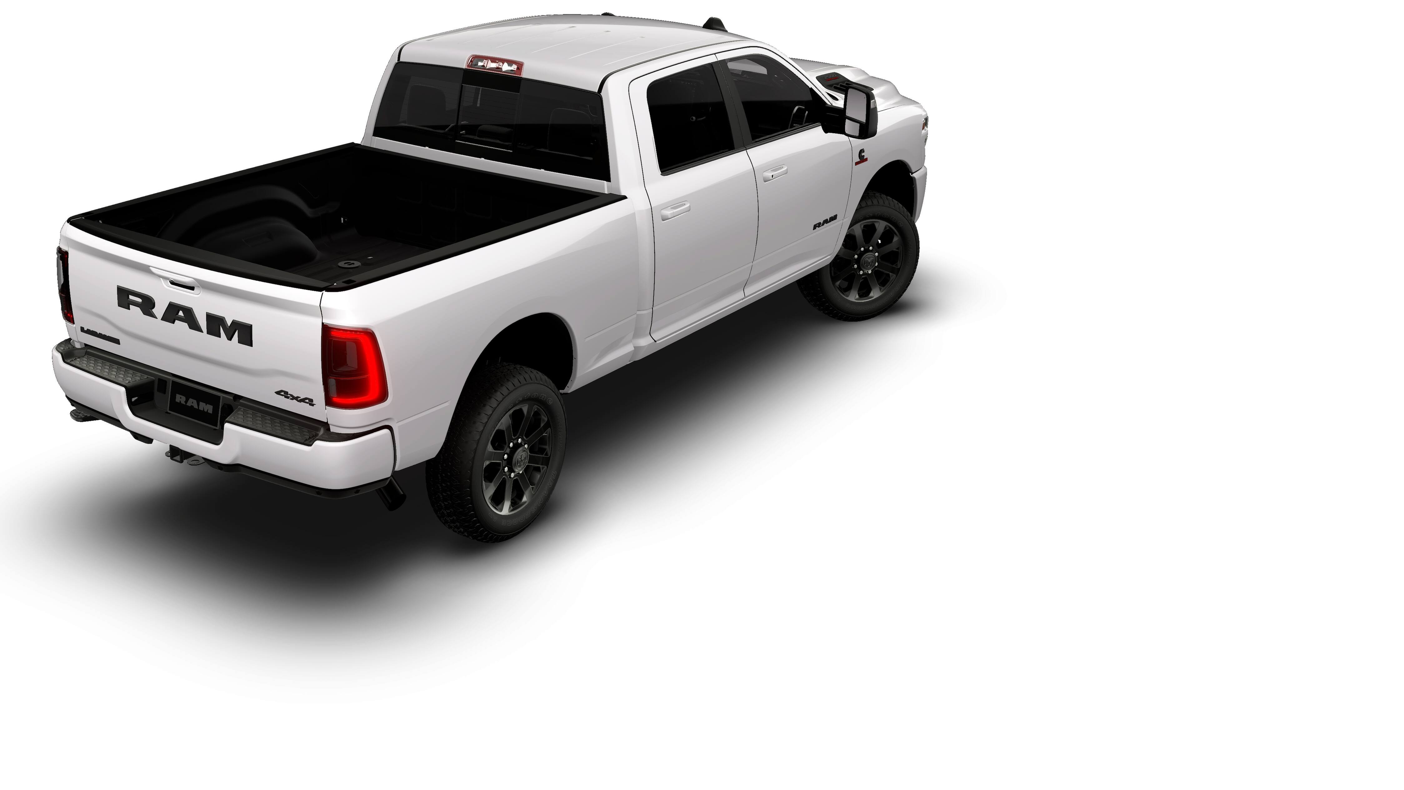 New 2026 Bright White Clear-Coat Exterior Paint RAM LARAMIE image 14