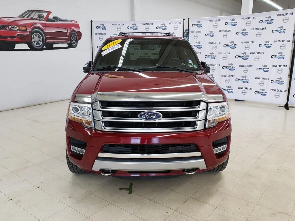 Used 2016 Red Ford Platinum image 2