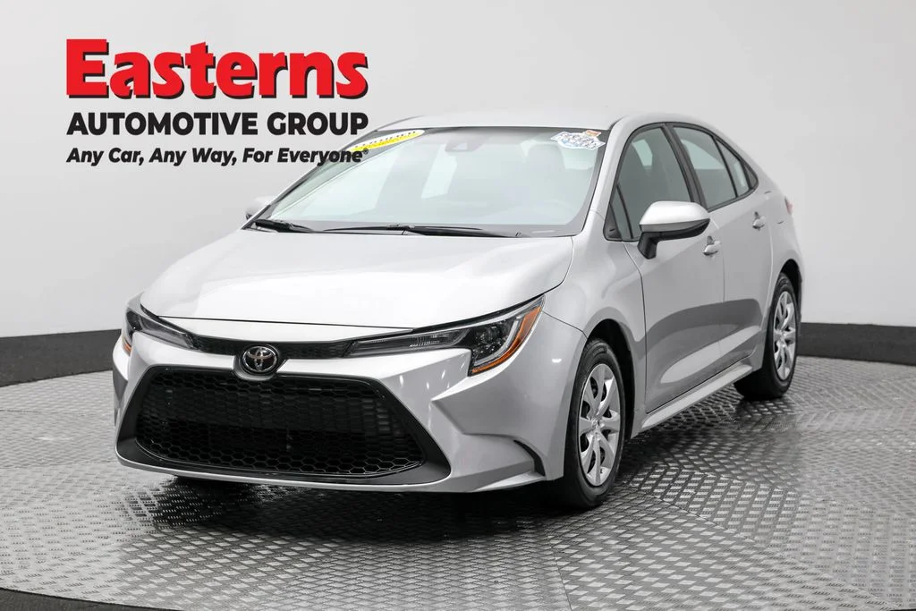 Used 2022 Silver Toyota LE image 1