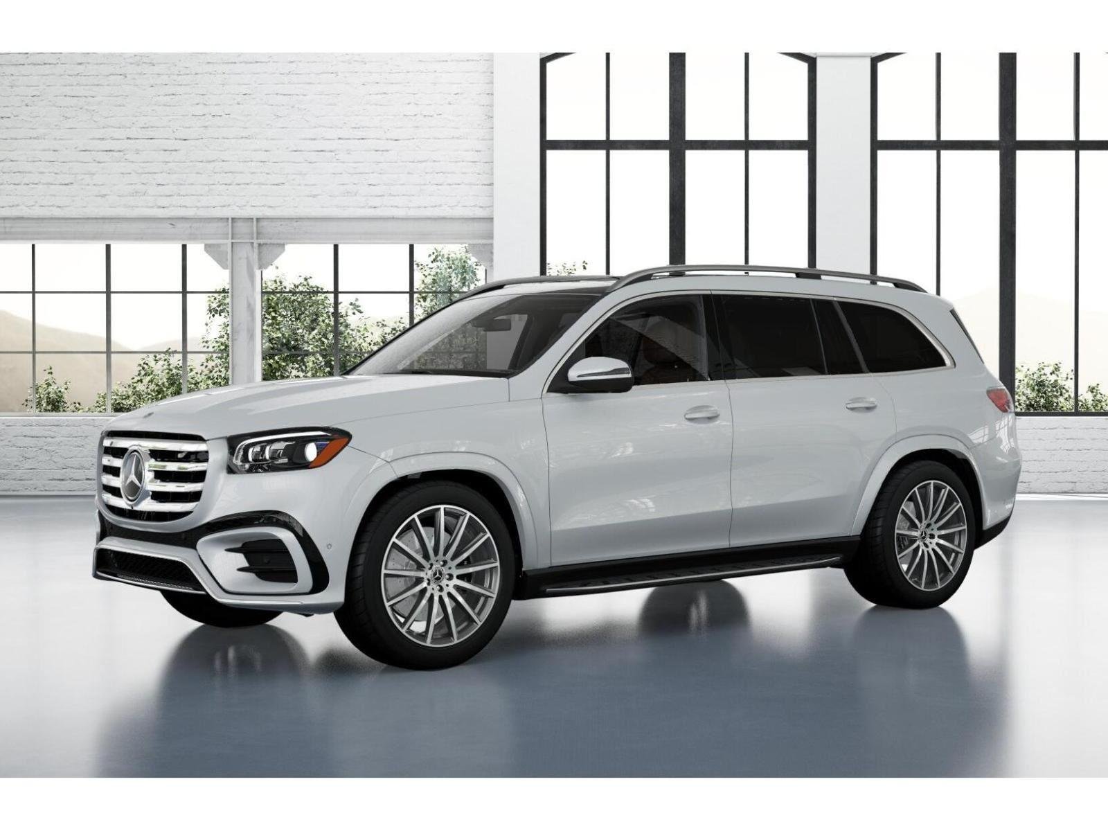 New 2026 MANUFAKTUR Moonlight White Metallic Mercedes-Benz GLS 450 image 38