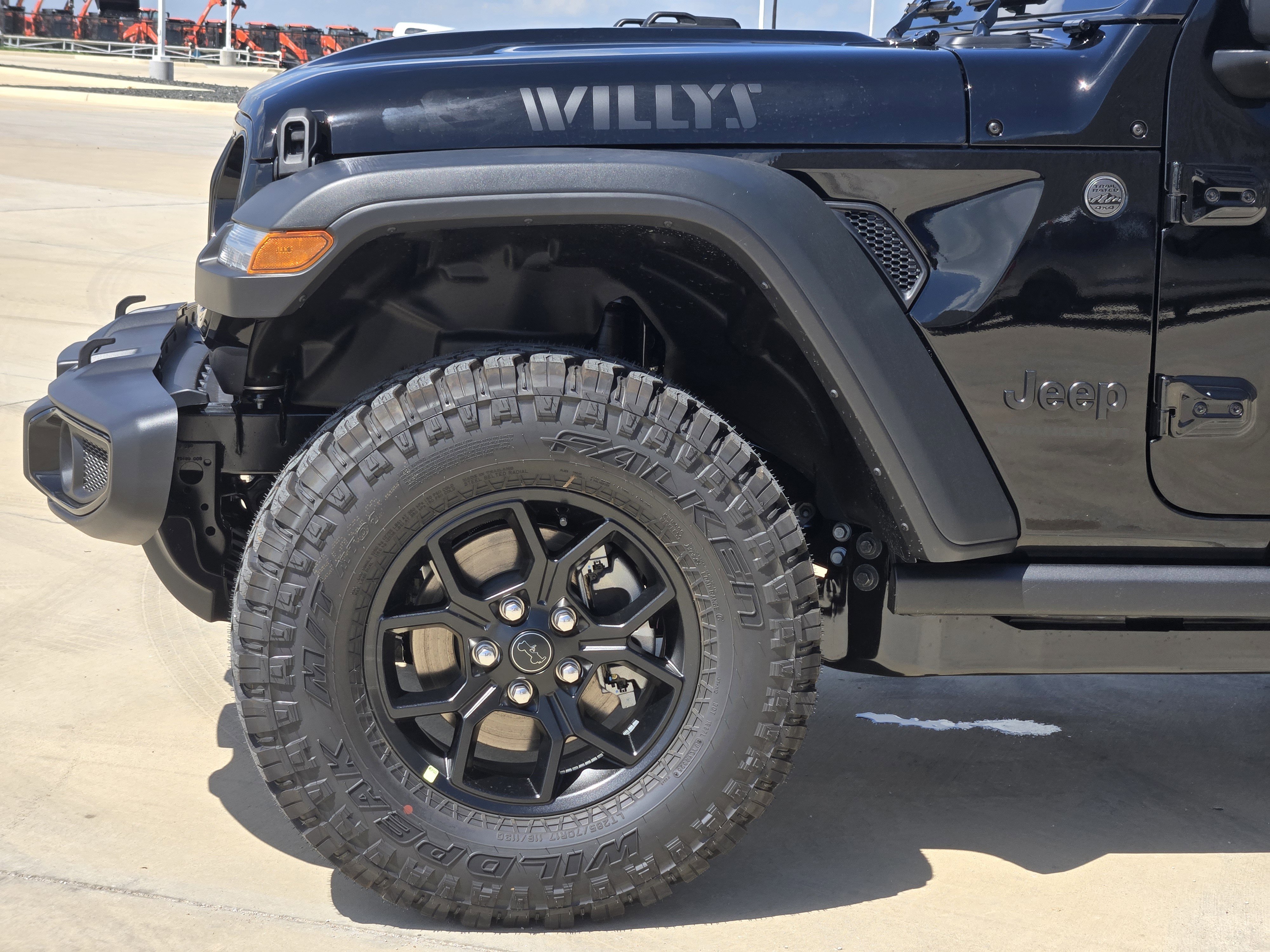 New 2026 Black Clear-Coat Exterior Paint Jeep Willys image 6