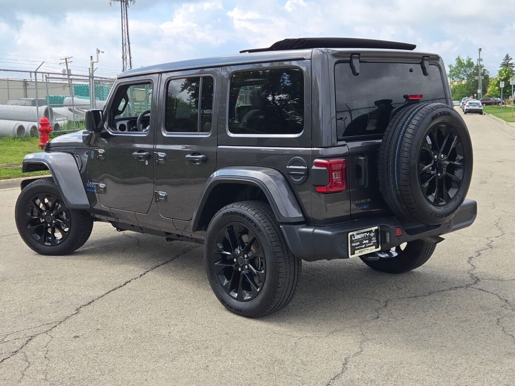 Certified Used 2025 Gray Jeep Sahara 4xe image 13