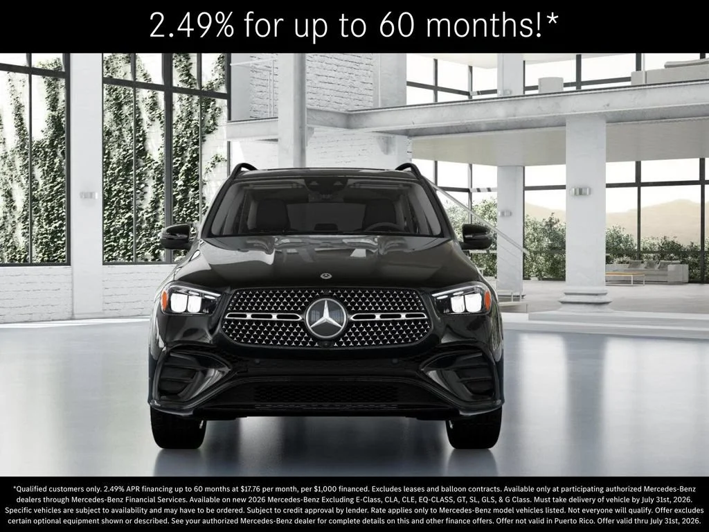 New 2026 Obsidian Black Metallic Mercedes-Benz GLE 350 image 49