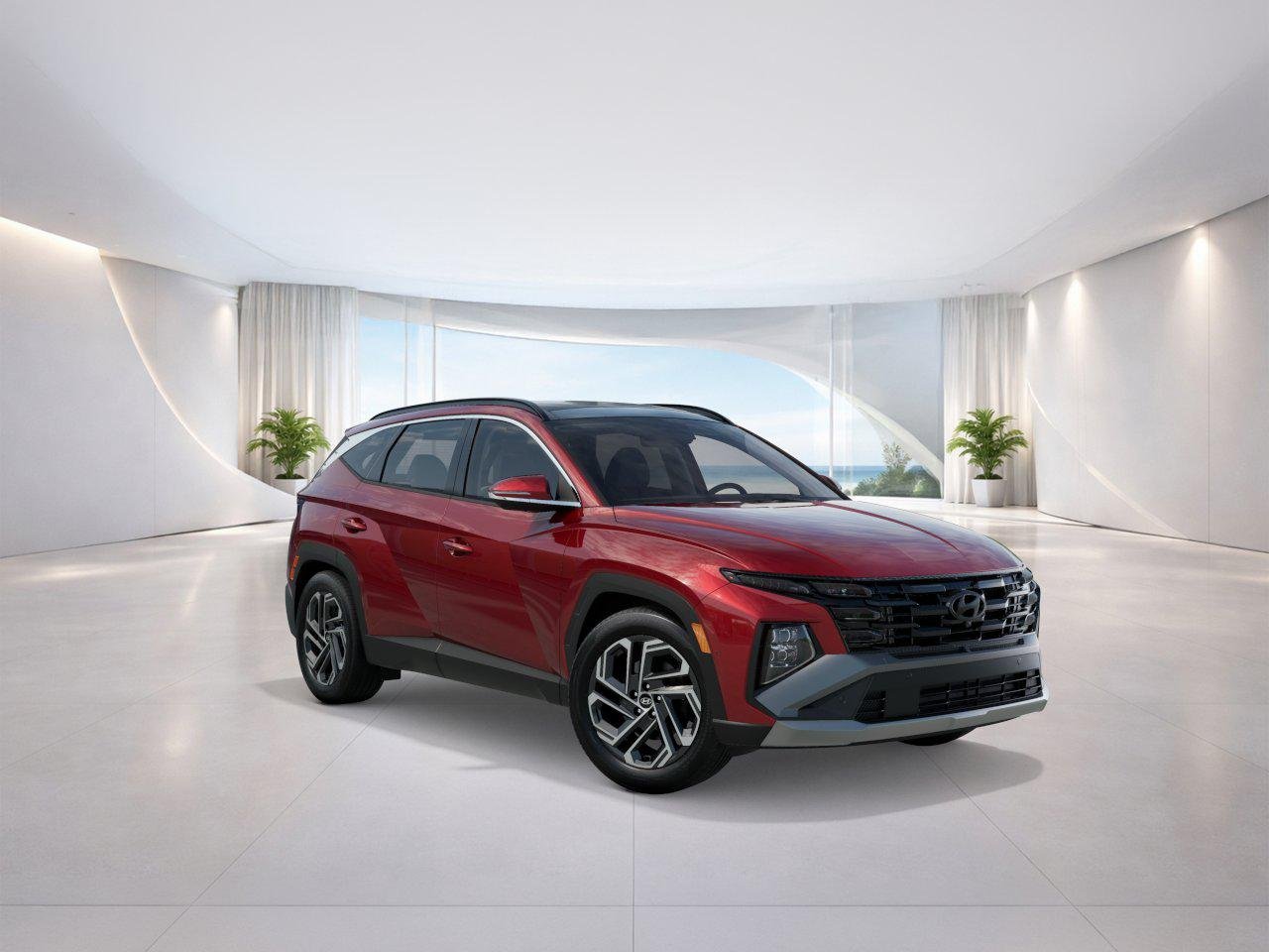 New 2026 Red Hyundai Limited AWD image 2