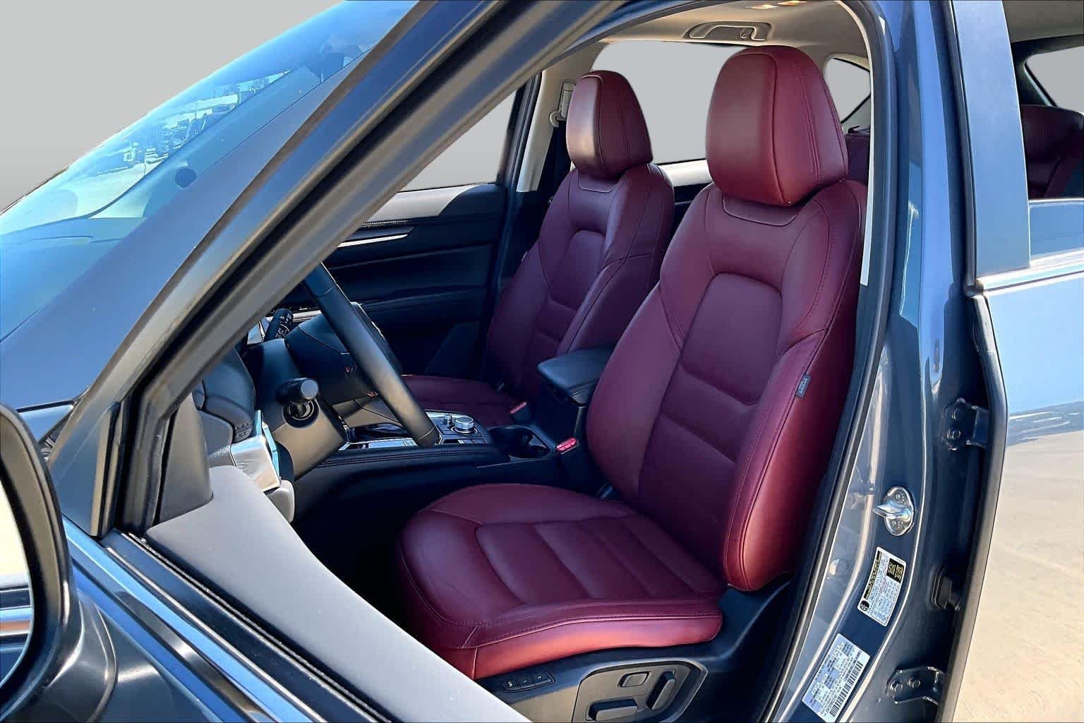 Used 2021 Polymetal Gray Mazda Carbon Edition image 8
