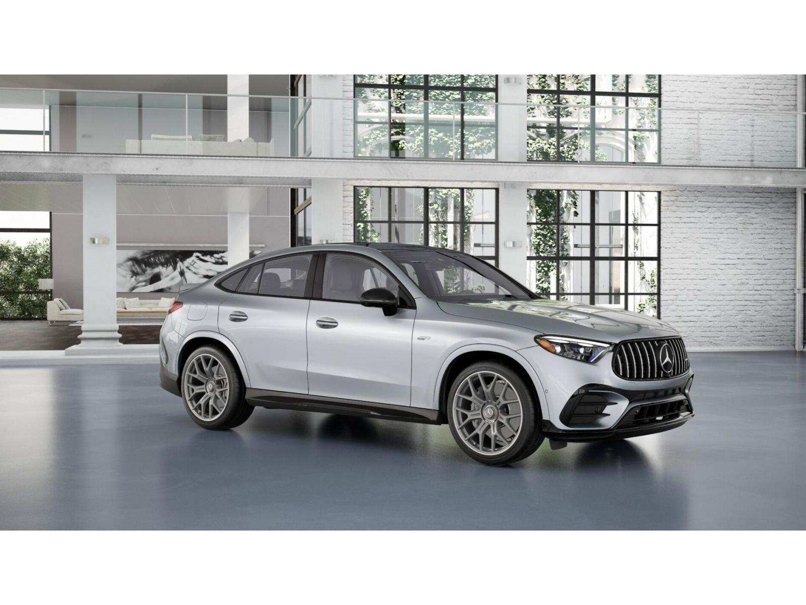 New 2027 Cirrus Silver Metallic Mercedes-Benz AMG® GLC 53 4MATIC+ Coupe image 53