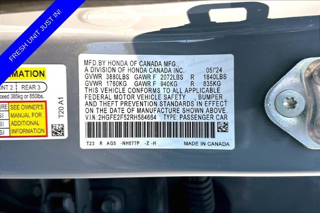 Used 2024 Gray Honda Sport image 21