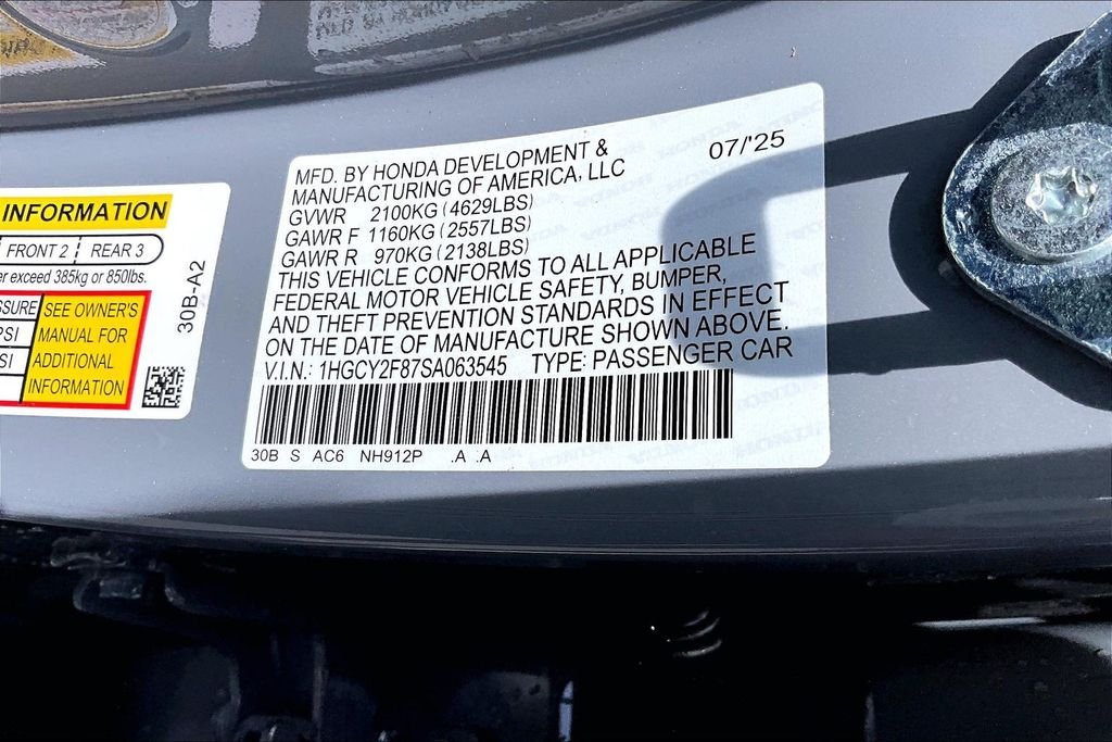 2025 Honda Accord Hybrid Touring - Photo 14