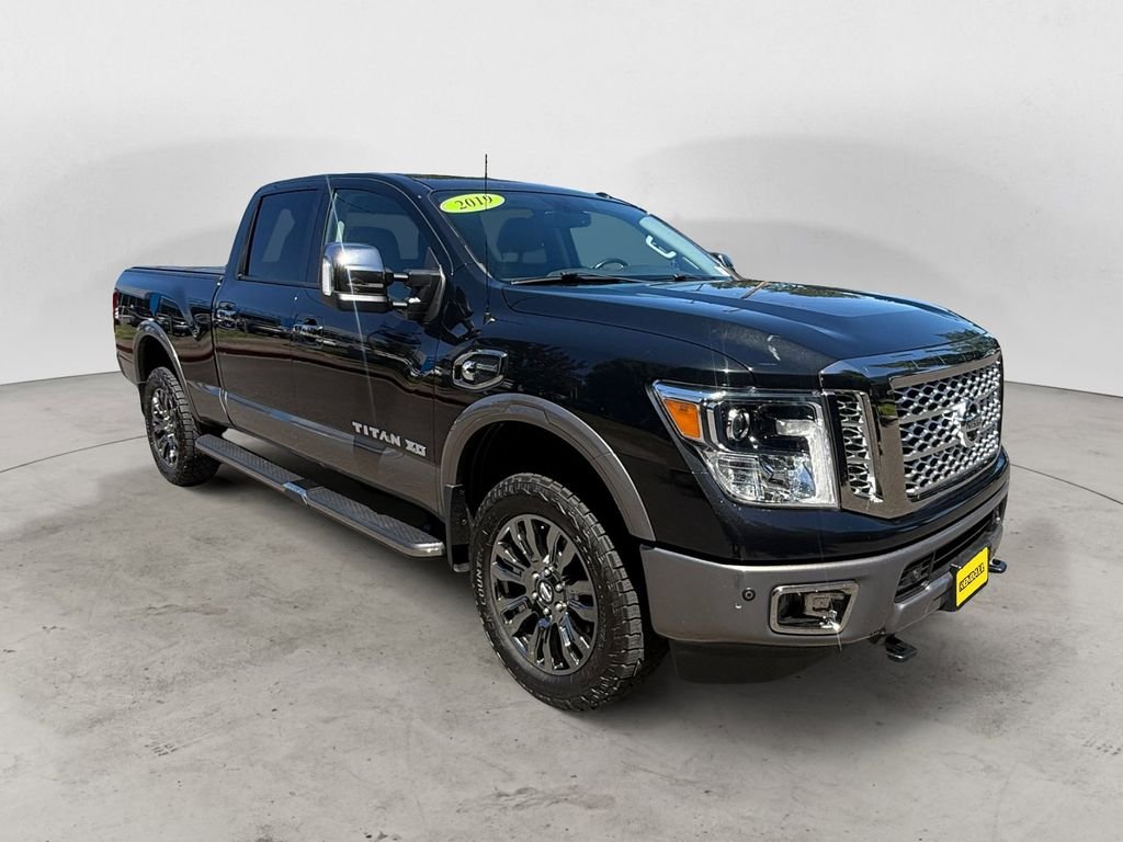 Used 2019 Black Nissan Platinum Reserve image 7