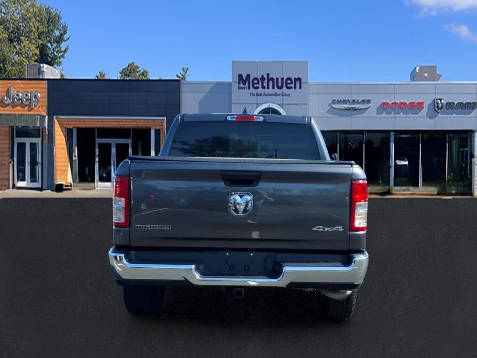 Used 2023 Granite Crystal Metallic Clearcoat Ram Big Horn image 6