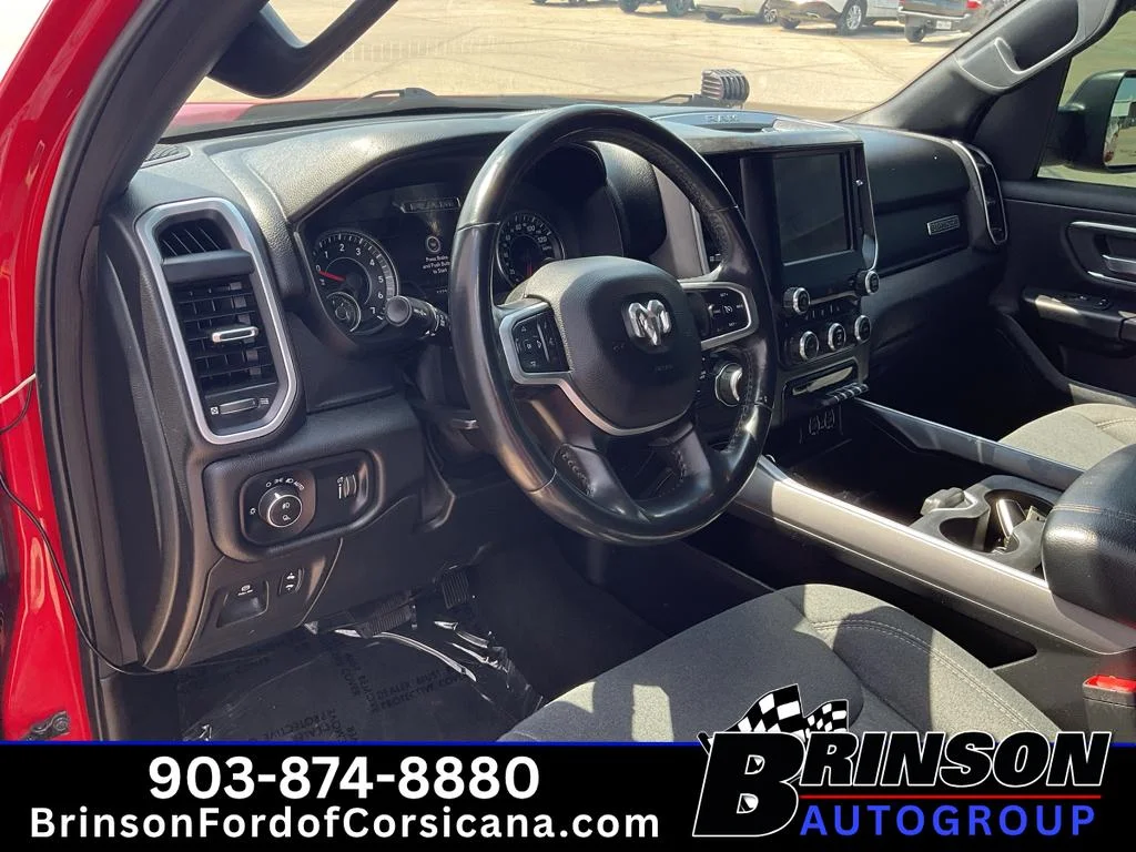 Used 2021 Flame Red Clearcoat Ram Big Horn image 25