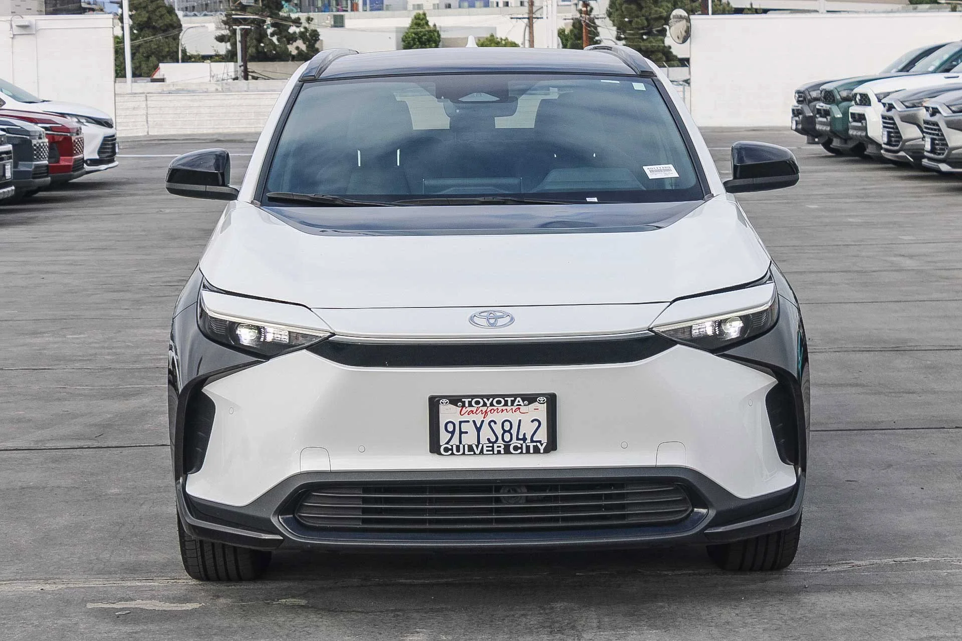 Certified 2023 Toyota bZ4X XLE with VIN JTMAAAAA2PA011116 for sale in Culver City, CA