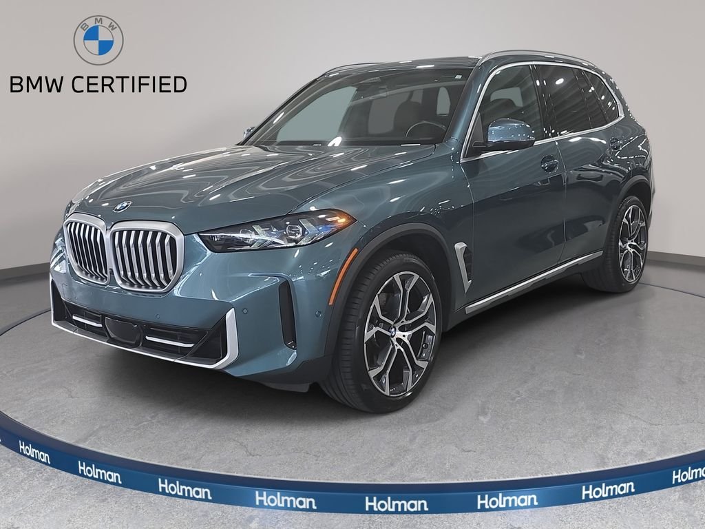 Certified Used 2025 Blue Ridge Mountain Metallic BMW xDrive40i image 1